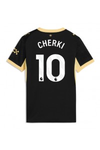Manchester City Rayan Cherki #10 Fotballdrakt Borte Klær Dame 2026-27 Korte ermer